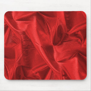 Rödlammet metallisk Fabric Photo Musmatta