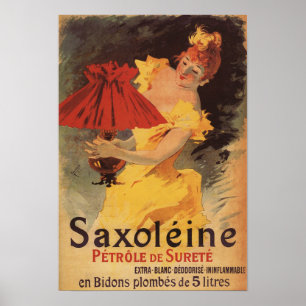 Rödlampa, saxoleinlampa poster