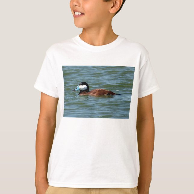 Rödlätt anka t-shirt (Framsida)