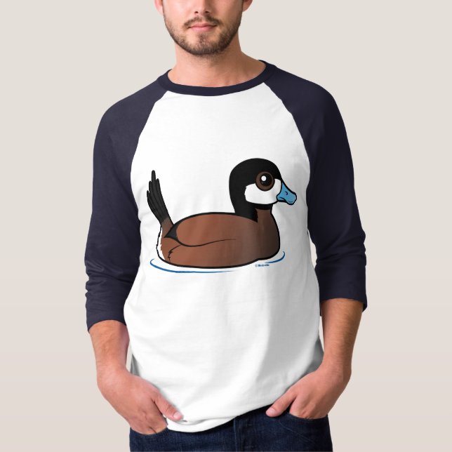 Rödlätt anka t-shirt (Framsida)
