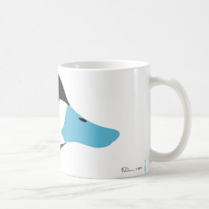 Rödlätt ankamugg kaffemugg