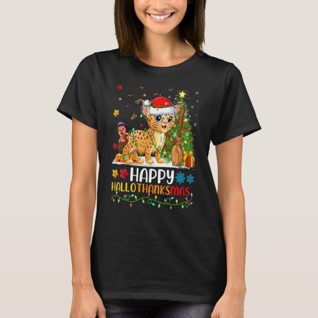 Rödlo   Glad Rödlo HejTackmas T Shirt (Framsida)