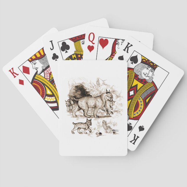 Rödlofamiljen Casinokort (Baksidan)