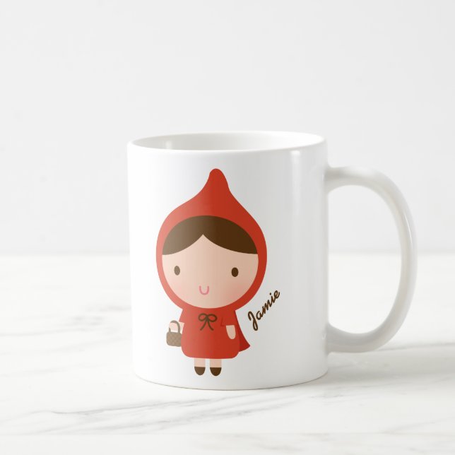 Rödluvan flicka kaffemugg (Höger)