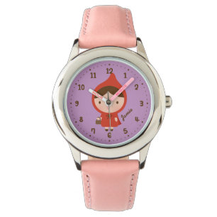 Rödluvan historia Flickor Personlig Armbandsur