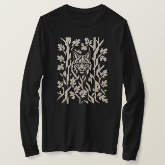 Rödlynx Skogsvilda Grafik T Shirt