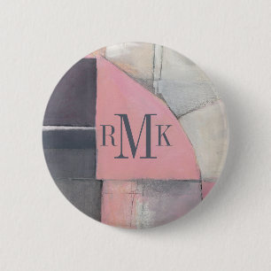 Rodna brud för Monogram   Knapp