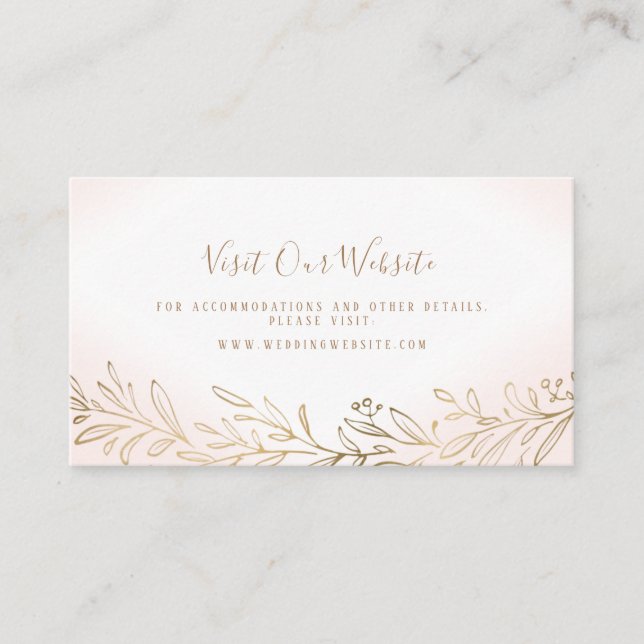 Rodna guld- botaniskt kort för (Framsida)