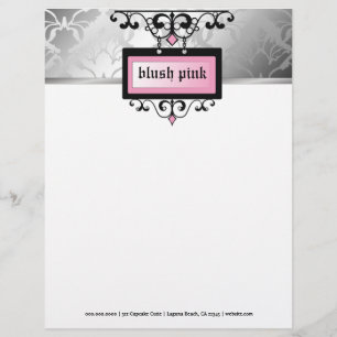 Rodna rosa damastast Shimmer 311 Brevhuvud