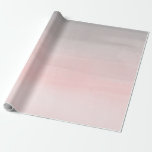Rodna vattenfärgOmbre för rosor & för grå färg Presentpapper<br><div class="desc">beställnings- slående in papper</div>