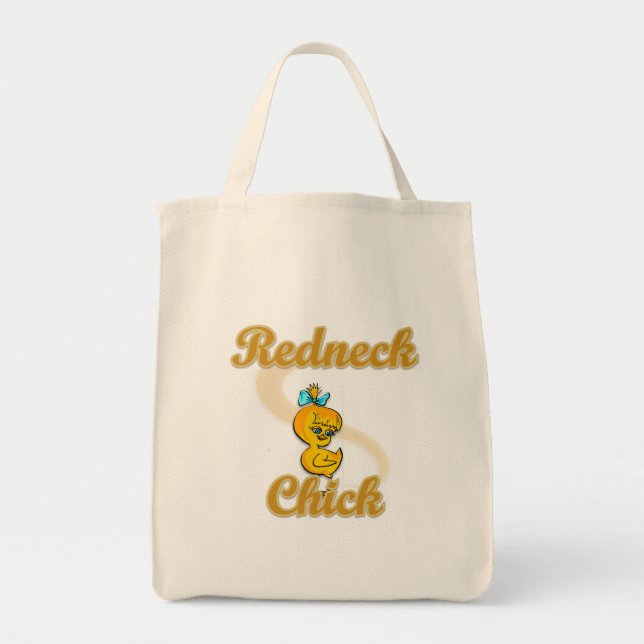 Rödnackad Chick Tygkasse (Framsidan)