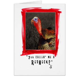 rödnacke hälsningskort