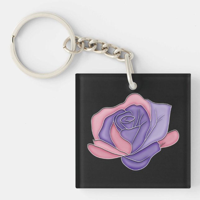 Rodnad och blommande ros (Framsidan)