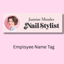 Rodnad Rosa Professionell Nageltekniker Foto