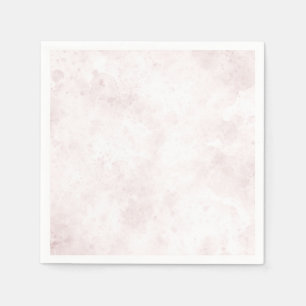 Rodnad Rosa Vattenfärg Stain Modern Glam Bröllop Pappersservett