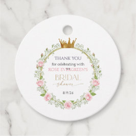 Rodnande Romans: Rosa Rosor och Gipskära Gåvor Etiketter