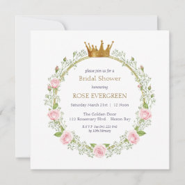 Rodnande Romans: Rosa Rosor och Gipskryddare Inbjudningar