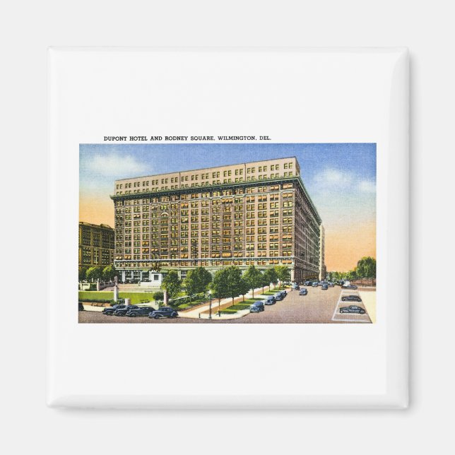 Rodney Square, Wilmington Delaware Magnet (Framsidan)