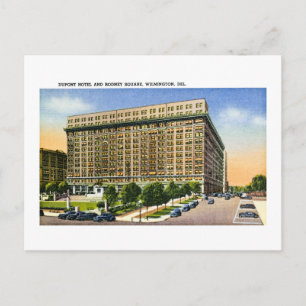 Rodney Square, Wilmington Delaware Vykort
