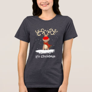 Rödnosad renar Det är julens t-shirt