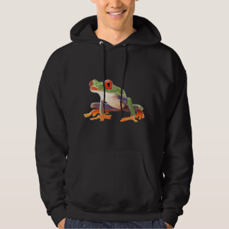 Rödögd Trädgrodas Kläder Plagg Agalychnis cal Hoodie