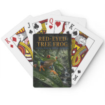Rödögd Trädgrodor Regnskog DJUR Poker