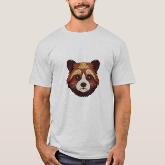 Rödpanda, björn, pandabjörn, t shirt