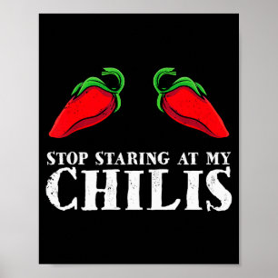 Rödpeppar Het Lie Food Roligt Sluta Stirra På Min Poster