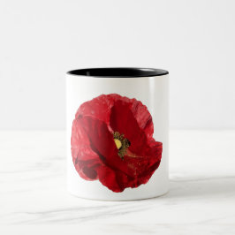 Rödpocka Två-Tonad Mugg