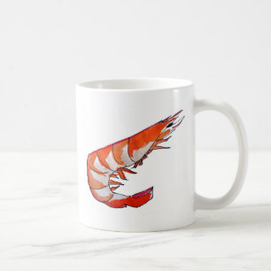 Rödräka (skaldjur) kaffemugg