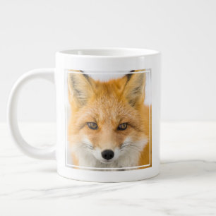 Rödrävporträtt Jumbo Mugg