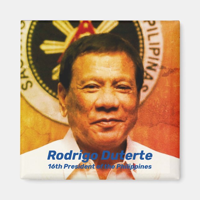 Rodrigo Duterte, Filippinernas sextonde president Magnet (Framsidan)