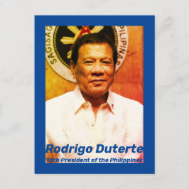 Rodrigo Duterte, Filippinernas sextonde president Vykort