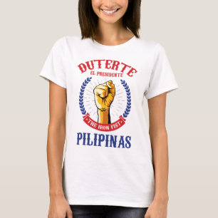 Rodrigo Duterte för president av Filippinerna T-shirt