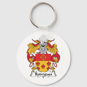 Rodrigues Family Crest Nyckelring