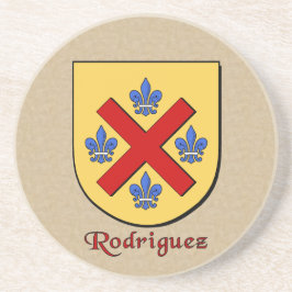 Rodriguez Heraldic Shield Underlägg Sandsten