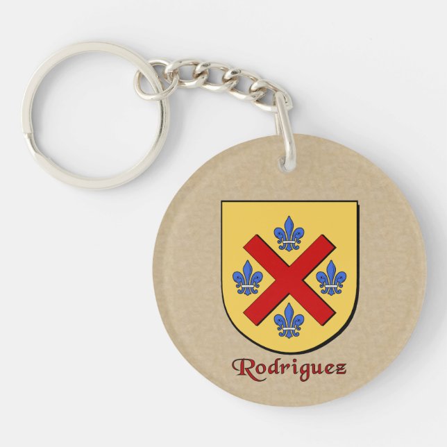 Rodriguez Historical Shield och Spanska Flagga (Framsidan)