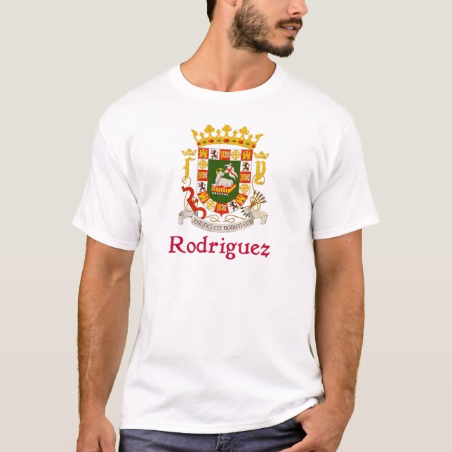 Rodriguez Puerto Rico skyddar Tee (Framsida)