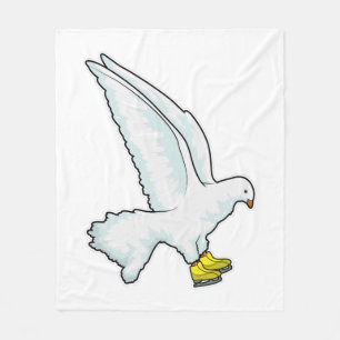 Rödrocka av Pigeon Ice Fleecefilt
