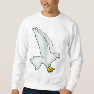 Rödrocka av Pigeon Ice Lång Ärmad Tröja