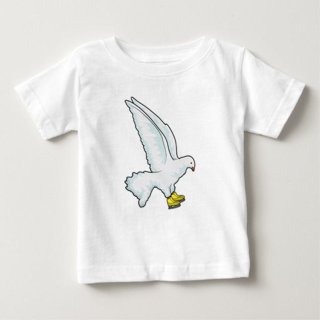 Rödrocka av Pigeon Ice T Shirt (Framsida)