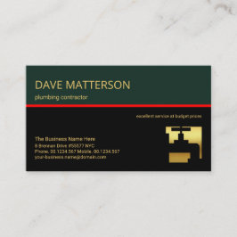 Rödrörssystem för Snyggt Retro Lagrar Visitkort