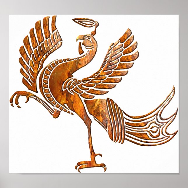 Rödrost bläck poster (Framsidan)