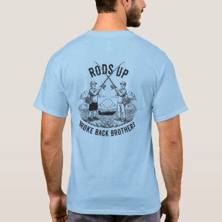Rods Up - Broke Back Bröder T Shirt