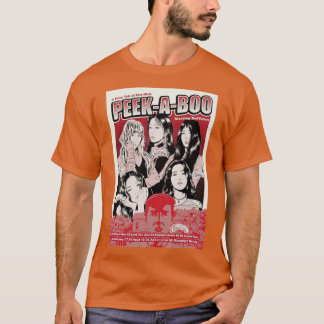 Rödsammet peek a boo posteranime t shirt
