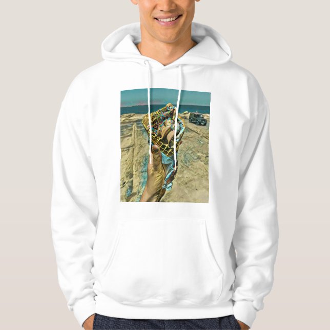 Rödspätta Hoodie (Framsida)