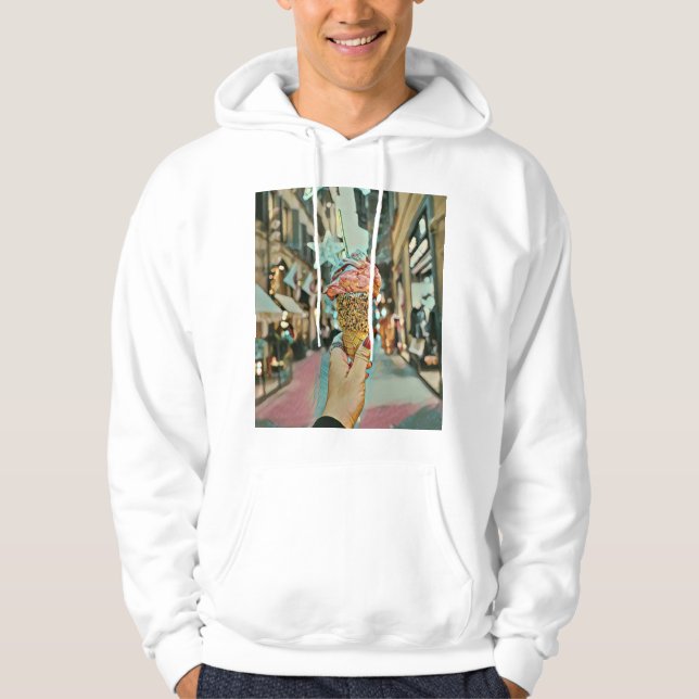 Rödspätta Hoodie (Framsida)