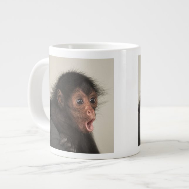 Rödspindelape (Ateles paniscus) Jumbo Mugg (Framsida vänster)