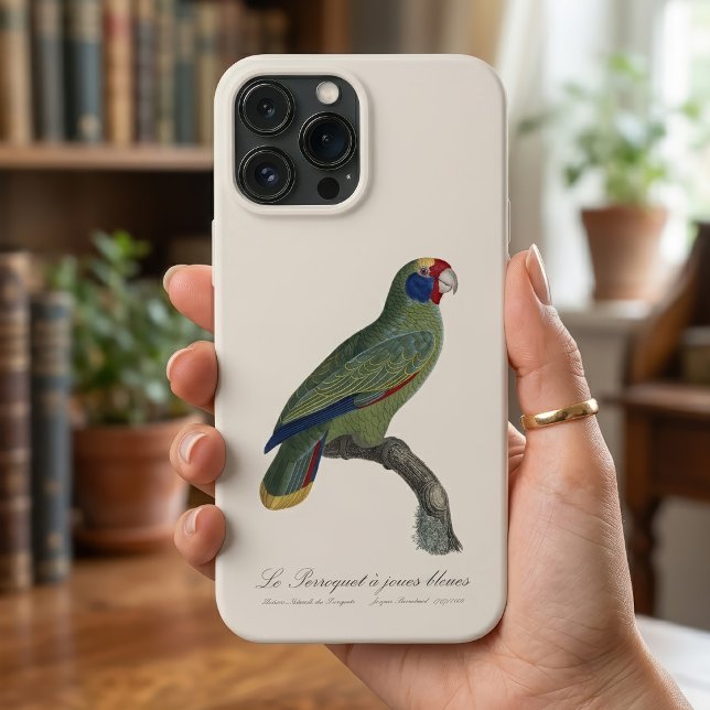 Rödstjärtad amazon, Amazona Brasiliensis (Red-Tailed Parrot Amazon, Amazona Brasiliensis. iPhone Case)