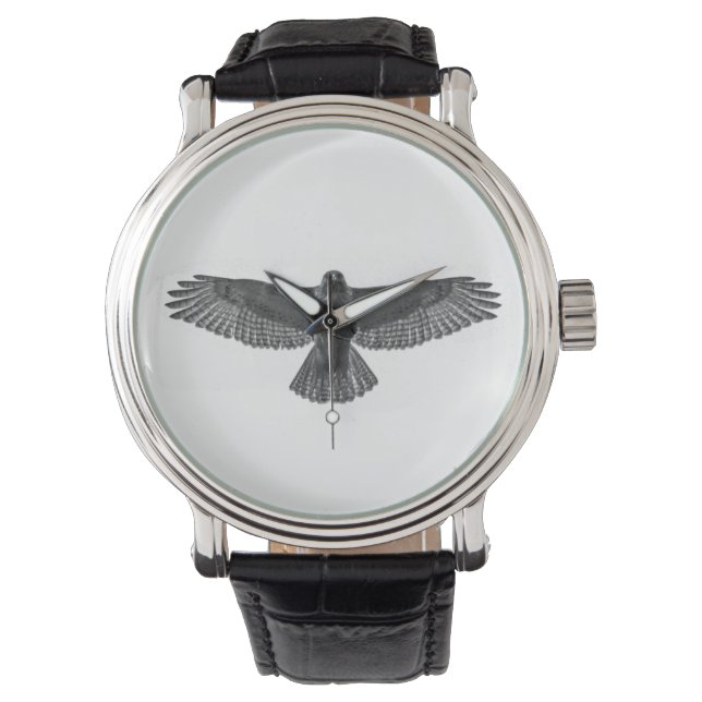 Rödstjärtad Hawk Armbandsur (Framsida)